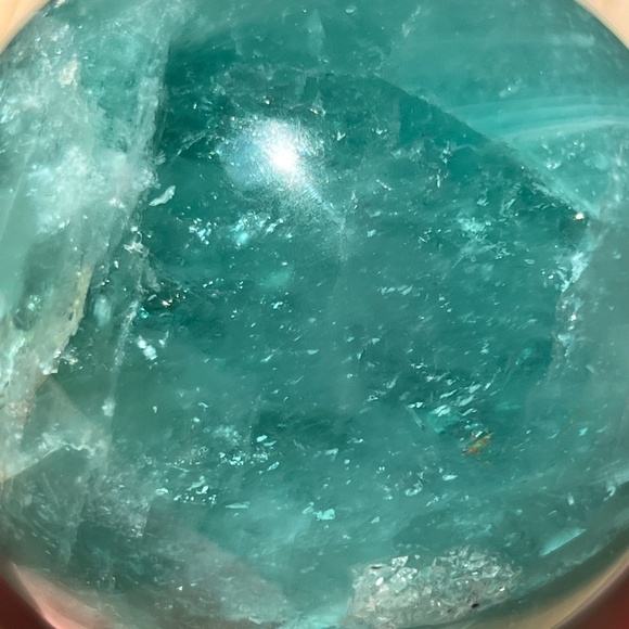 Green fluorite (ad) sphere | crystal - Picture 12 of 13